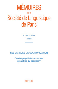 LES LANGUES DE COMMUNICATION