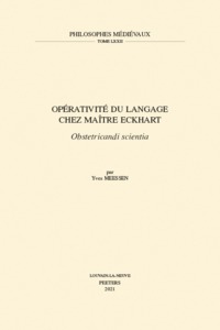 OPERATIVITE DU LANGAGE CHEZ MAITRE ECKHART OBSTETRICANDI SCIENTIA