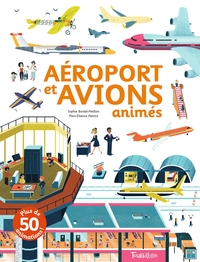 Aéroport et avions animés