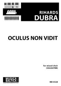OCULOS NON VIDIT CHANT
