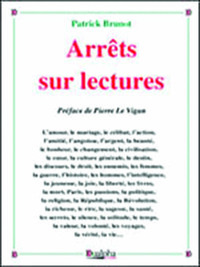 Arrets sur lectures