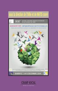 Dispositif Item : Metamorphoses Institutionnelles, Enjeux Pour Les Differents Acteurs, Les Organisations Et L'Environnement