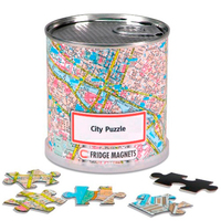 DISPLAY CITY PUZZLE AMSTERDAM 100 PIECES MAGNETIQU