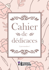 Cahier de dédicaces