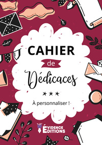 Cahier de dédicaces