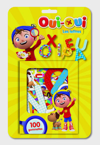 Oui-Oui Les lettres - 100 gommettes