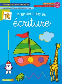 Premiers pas en écriture - Apprendre en s'amusant (4-5 ans). Autocollants récompense