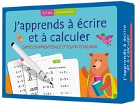 CARTES + FEUTRE - J'APPRENDS A ECRIRE ET A CALCULER (6-7 A)