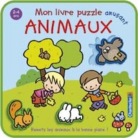 MON LIVRE PUZZLE AMUSANT ANIMAUX (2-4 ANS)