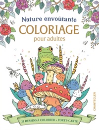 NATURE ENVOUTANTE - COLORIAGE POUR ADULTES (AVEC BOITE PORTE-CARTE)