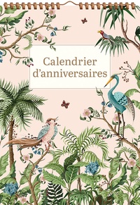 Calendrier d'anniversaires - Tropical