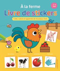 À la ferme - Livre de stickers (avec photos) (2-4 a.)