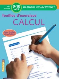 DEVOIRS FEUILLES D'EXERCICES CALCUL CM1