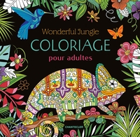 WONDERFUL JUNGLE - COLORIAGE POUR ADULTES