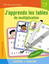 J'APPRENDS LES TABLES DE MULTIPLICATION (7-8 ANS)