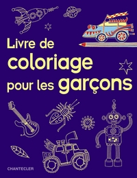 livre de coloriage pour les garcons