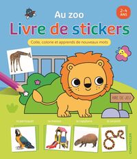 Au zoo - Livre de stickers (avec photos) (2-4 a.)