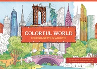 Colorful - World - Coloriage pour adultes