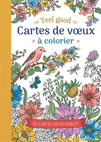 FEEL GOOD - CARTES DE VOEUX A COLORIER