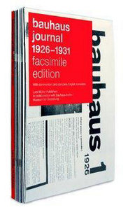 Bauhaus journal 1926-1931 Facsimile Edition /anglais