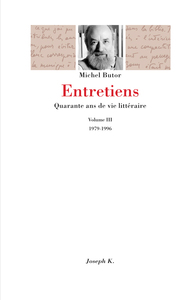 ENTRETIENS VOL 3, 1979-1996