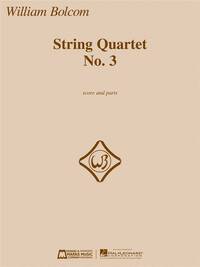 STRING QUARTET NO. 3 - SCORE AND PARTS MUSIQUE D'ENSEMBLE -PARTITION+PARTIES SEPAREES