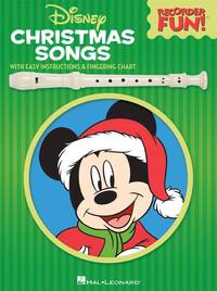 DISNEY CHRISTMAS SONGS FLUTE A BEC
