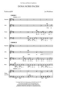 JON WASHBURN: DONA NOBIS PACEM CHANT