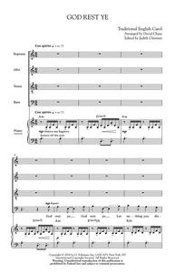 ARR. DAVID CHASE: GOD REST YE CHANT