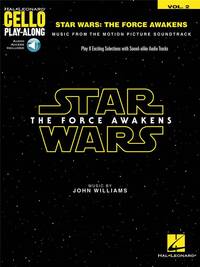 STAR WARS: THE FORCE AWAKENS - EPISODE VII VIOLONCELLE +ENREGISTREMENTS ONLINE