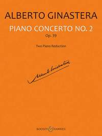 PIANO CONCERTO NO. 2 - OP. 39. PIANO AND ORCHESTRA. REDUCTION POUR PIANO.