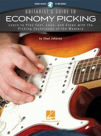 GUITARIST'S GUIDE TO ECONOMY PICKING GUITARE +ENREGISTREMENTS ONLINE