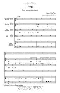 JOSQUIN DES PRES: KYRIE