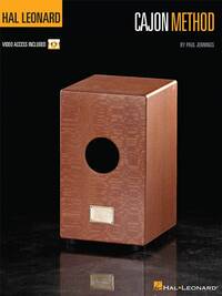 HAL LEONARD CAJON METHOD PERCUSSIONS+ VIDEO EN LIGNE