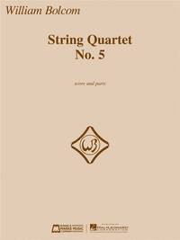 STRING QUARTET NO. 5 - SCORE AND PARTS MUSIQUE D'ENSEMBLE -PARTITION+PARTIES SEPAREES