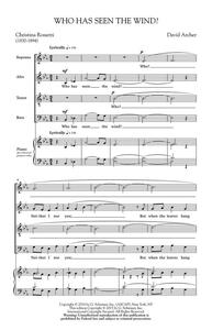 DAVID ARCHER: WHO HAS SEEN THE WIND? CHANT