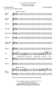 DON MACDONALD: YOUR SONG CHANT