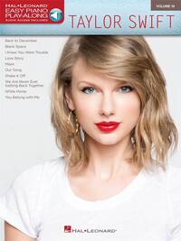 TAYLOR SWIFT EASY PIANO PLAY-ALONG - RECUEIL + ENREGISTREMENTS EN LIGNE