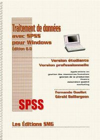 TRAITEMENT DE DONNEES AVEC SPSS POUR WINDOWS (VERSION 8.0)
