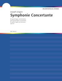 SYMPHONIE CONCERTANTE - OP. 81. ORGAN AND ORCHESTRA. PARTIE SOLISTE.