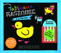 TABLEAU MAGIQUE - A LA FERME DES ANIMAUX - TABLEAUX MAGIQUES