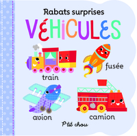 P'TIT CHOU - RABATS SURPRISES - VEHICULES