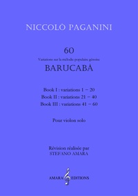 N. Paganini – 60 variations sur l’air Barucabà