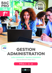 Gestion Administration 1re Bac Pro GA, Pochette de l'élève