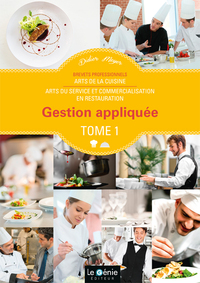 Gestion appliquée - Tome 1 BP Arts de la cuisine, ASCR, Pochette de l'élève