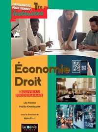 Economie Droit 1re Bac Pro Tertiaire, Pochette de l'élève