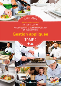 Gestion appliquée - Tome 2 BP Arts de la cuisine, ASCR, Pochette de l'élève