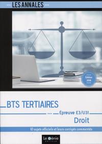 BTS TERTIAIRES - DROIT- EPREUVE E3-U31