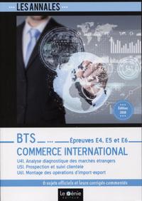 BTS Commerce international - Épreuves E4, E5 et E6