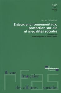 RFAS N 1-2 DE 2015 - ENJEUX ENVIRONNEMENTAUX, PROTECTION SOCIALE ET INEGALITES